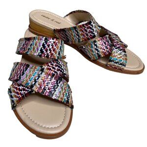 Violet & Red Sandal NWOB Size 9.5